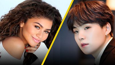 BTS: Zendaya y Suga pasan tiempo juntos en juego de la NBA