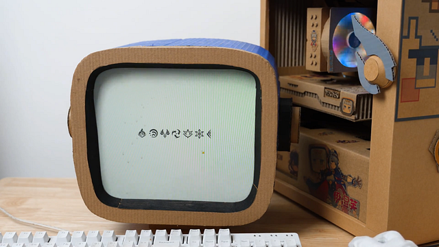 De película: Alguien diseñó un computador de cartón y sorpresivamente funcionó noticias imagen