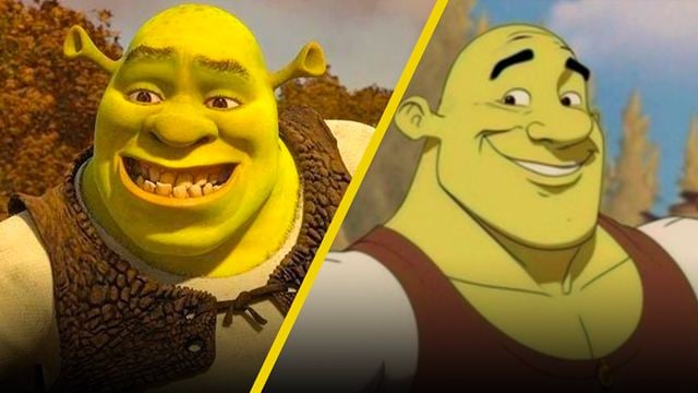 Así se verían Shrek, Burro y Fiona en una película animada de Disney