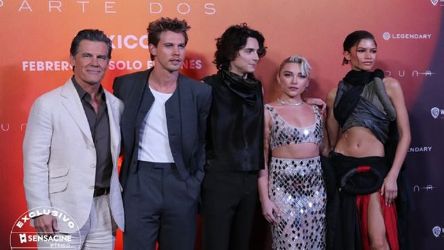 El estreno de 'Dune 2': Las fotos de Timothée Chalamet y Zendaya en su visita a Latinoamérica