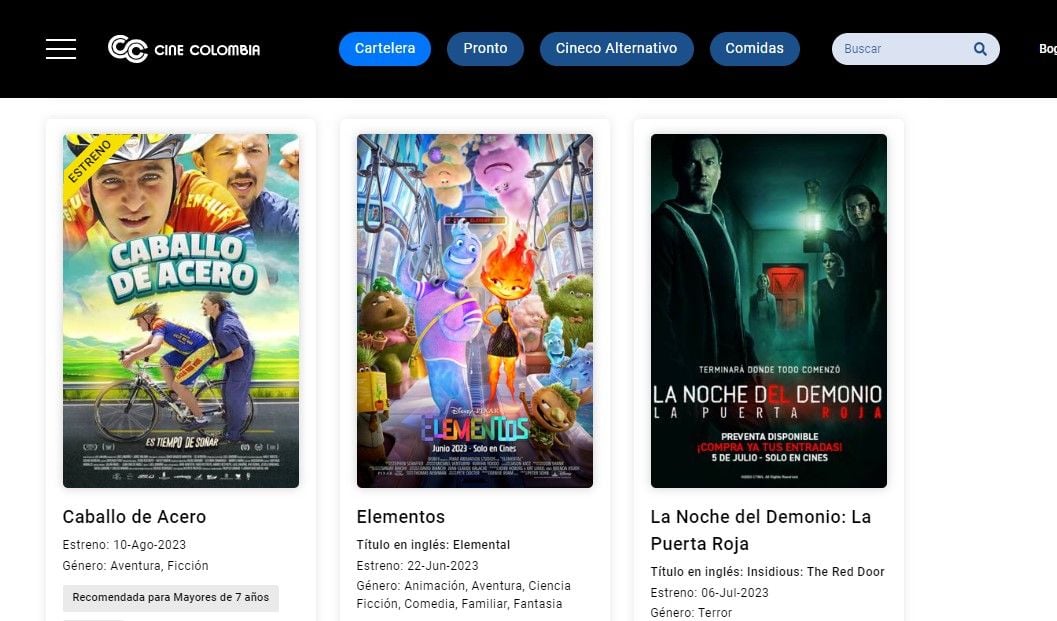 ''Caballo de acero', película colombiana 