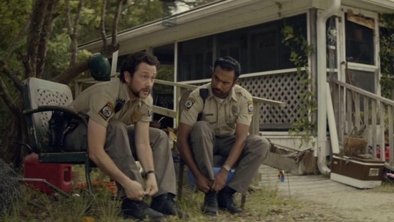 Joseph Gordon-Levitt y Himesh Patel en 'Sangre Codiciosa'