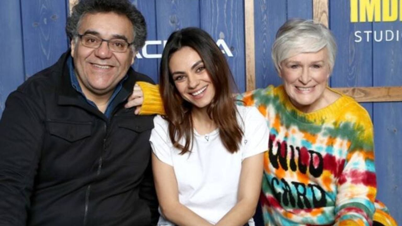 Rodrigo García Barcha, Mila Kunis y Glenn Close