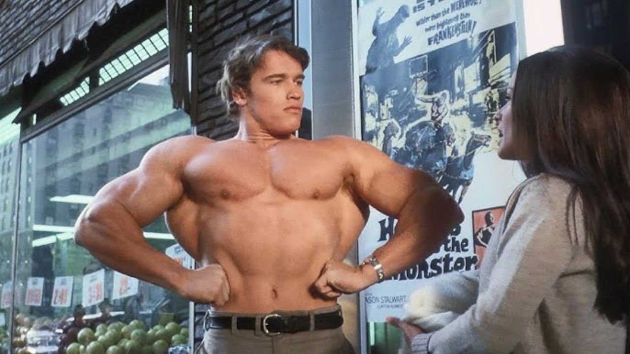 Arnold Schwarzenegger en 'Hércules en Nueva York'