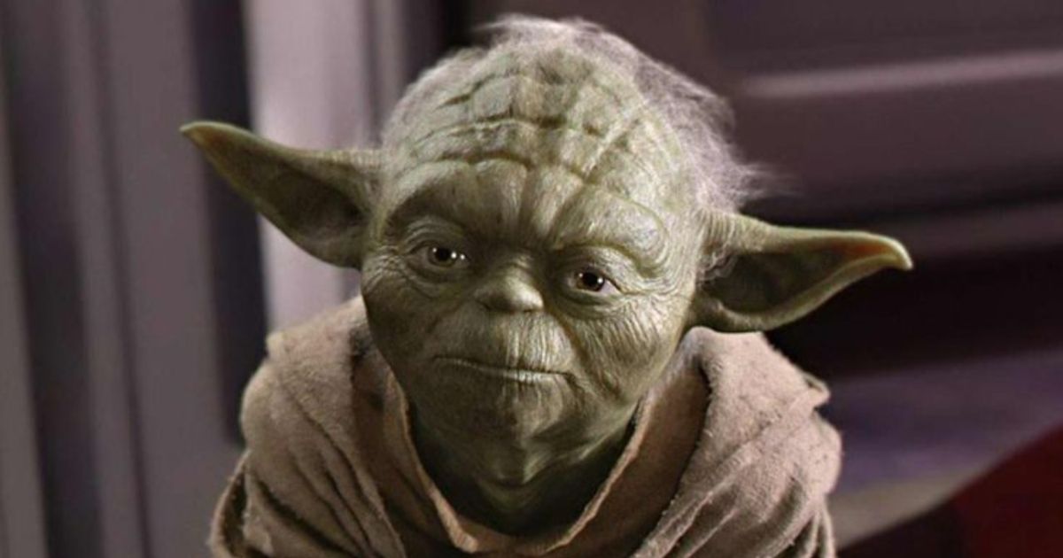 Yoda tiene una peculiar forma de expresarse