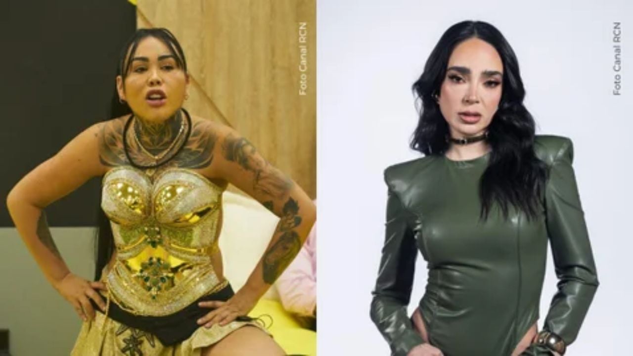 Yina Calderón y Manelyk González comparten en 'La casa de los famosos Colombia'