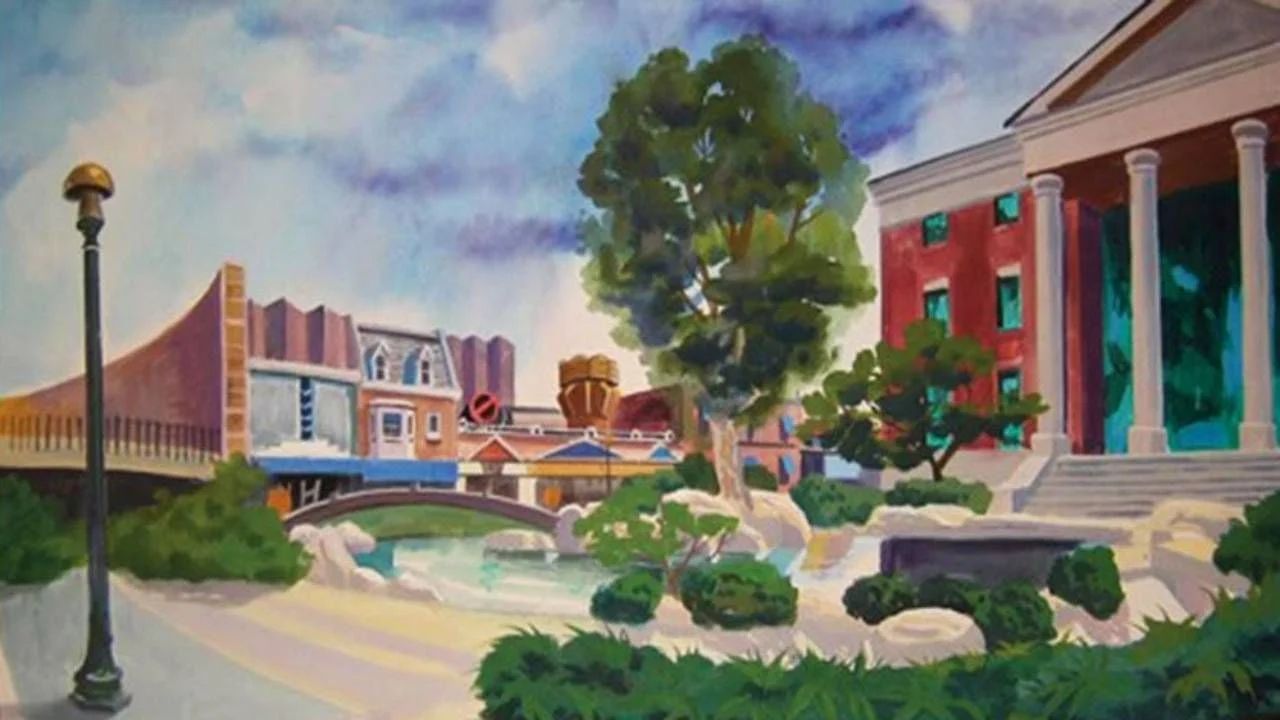 Este es el cuadro que se pinta en pantalla en 'Volver al futuro 2', pero también en la realidad