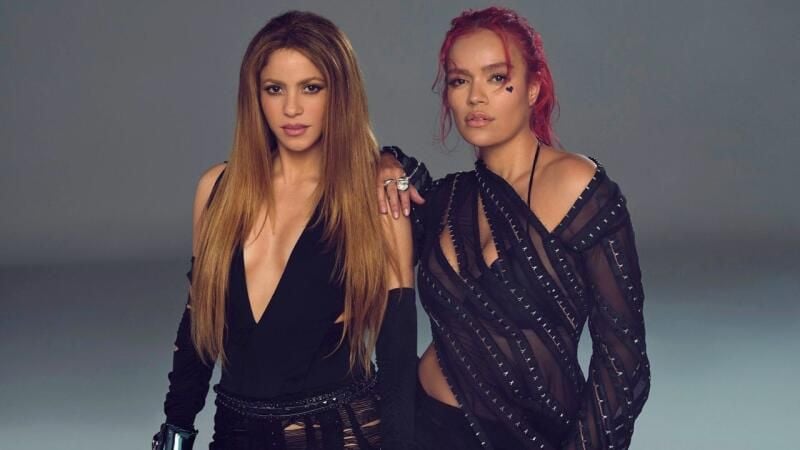 Shakira y Karol G cantaron juntas 'TQG'